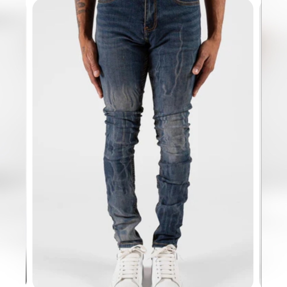 NWT SERENADE  "Mati" Blue Jeans - Picture 4 of 11